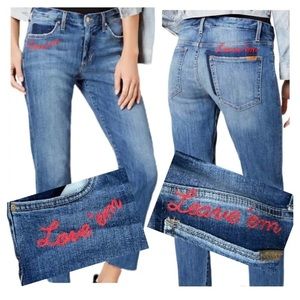 Joe’s Jeans The Smith Ankle in "Love 'Em And Leave 'Em" Raw Hem Jeans